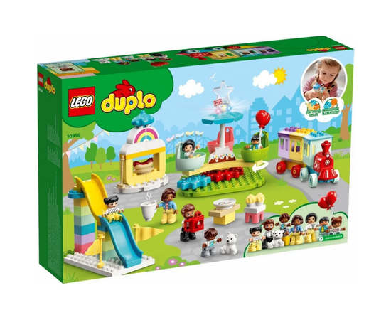 Конструктор LEGO Duplo Парк розваг 95 деталей (10956), зображення 8 Конструктор LEGO Duplo Парк розваг 95 деталей (10956), зображення 8