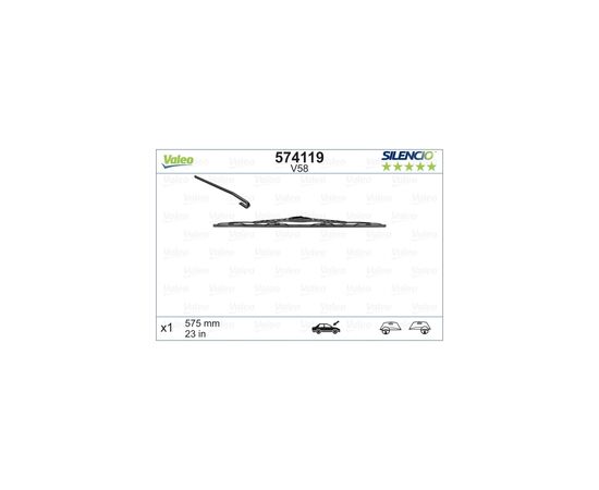 Щетка стеклоочистителя Valeo 574119
