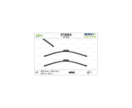 Щітка склоочисника Valeo 574664
