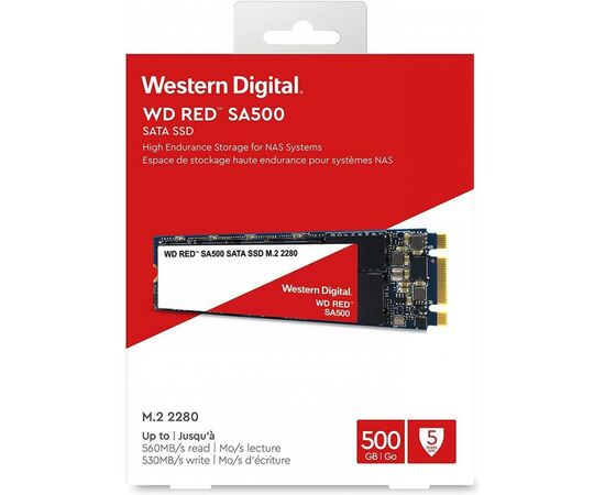 Накопитель SSD M.2 2280 500GB WD (WDS500G1R0B), изображение 3 Накопитель SSD M.2 2280 500GB WD (WDS500G1R0B), изображение 3