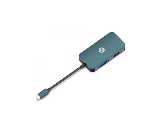 Порт-репликатор HP USB3.1 Type-C --> HDMI/VGA/DP/, 0.2м (DHC-CT200), изображение 2 Порт-репликатор HP USB3.1 Type-C --> HDMI/VGA/DP/, 0.2м (DHC-CT200), изображение 2