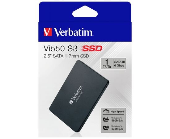Накопитель SSD 2.5" 1TB Verbatim (49353), изображение 7 Накопитель SSD 2.5" 1TB Verbatim (49353), изображение 7