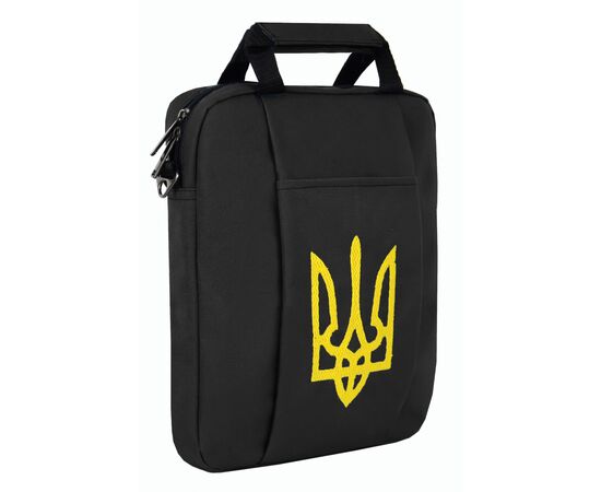 Сумка для ноутбука Porto 10'' LN-10-02BK TRIZUB Black (LN1002BK_TRIZ), зображення 2 Сумка для ноутбука Porto 10'' LN-10-02BK TRIZUB Black (LN1002BK_TRIZ), зображення 2