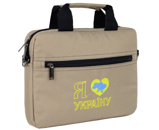 Сумка для ноутбука Porto 12'' PN12 LoveUkraine Beige (PN12LB_LoveUkr), изображение 2 Сумка для ноутбука Porto 12'' PN12 LoveUkraine Beige (PN12LB_LoveUkr), изображение 2