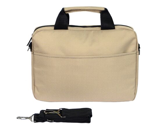 Сумка для ноутбука Porto 12'' PN12 TRIZUB Beige (PN12LB_TRIZ), изображение 4 Сумка для ноутбука Porto 12'' PN12 TRIZUB Beige (PN12LB_TRIZ), изображение 4