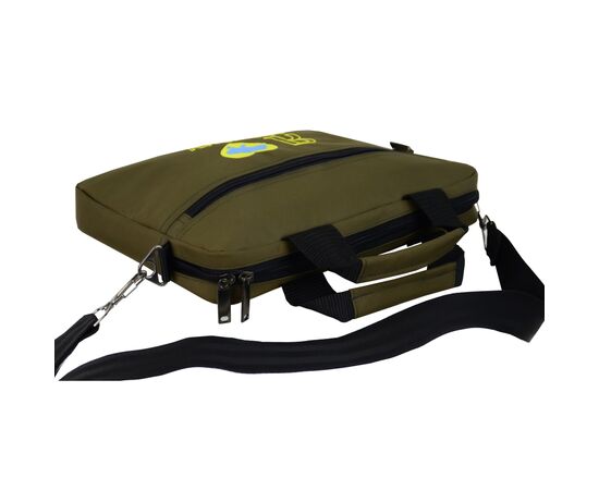 Сумка для ноутбука Porto 12'' PN12 LoveUkraine Green (PN12GR_LoveUkr), изображение 4 Сумка для ноутбука Porto 12'' PN12 LoveUkraine Green (PN12GR_LoveUkr), изображение 4