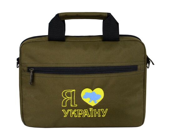 Сумка для ноутбука Porto 12'' PN12 LoveUkraine Green (PN12GR_LoveUkr)