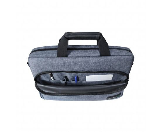 Сумка для ноутбука Grand-X 14'' SB-148 soft pocket Blue Gray (SB-148J), изображение 3 Сумка для ноутбука Grand-X 14'' SB-148 soft pocket Blue Gray (SB-148J), изображение 3