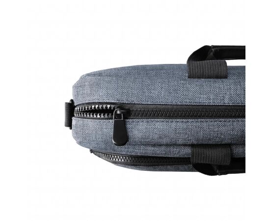 Сумка для ноутбука Grand-X 14'' SB-148 soft pocket Blue Gray (SB-148J), изображение 5 Сумка для ноутбука Grand-X 14'' SB-148 soft pocket Blue Gray (SB-148J), изображение 5