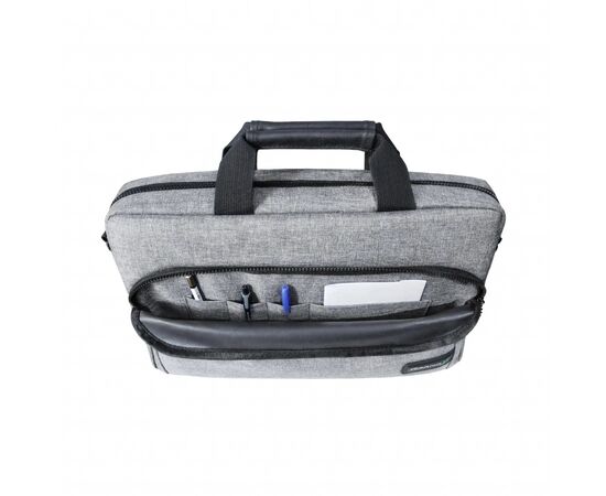 Сумка для ноутбука Grand-X 14-15'' SB-149 soft pocket Grey (SB-149G), зображення 3 Сумка для ноутбука Grand-X 14-15'' SB-149 soft pocket Grey (SB-149G), зображення 3