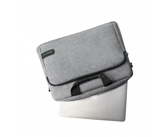 Сумка для ноутбука Grand-X 14-15'' SB-149 soft pocket Grey (SB-149G), зображення 4 Сумка для ноутбука Grand-X 14-15'' SB-149 soft pocket Grey (SB-149G), зображення 4