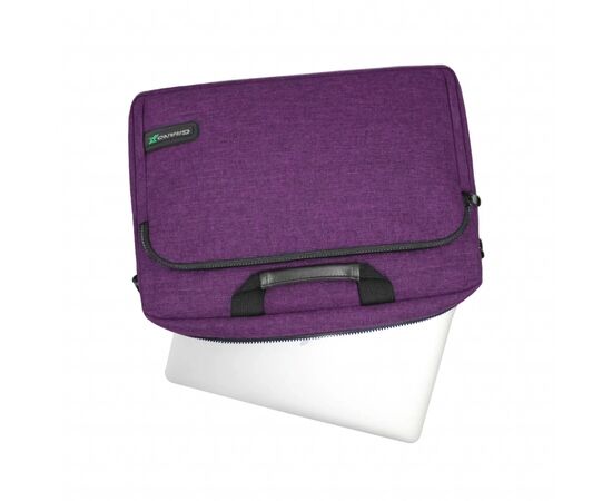 Сумка для ноутбука Grand-X 14-15'' SB-149 soft pocket Purple (SB-149P), изображение 4 Сумка для ноутбука Grand-X 14-15'' SB-149 soft pocket Purple (SB-149P), изображение 4