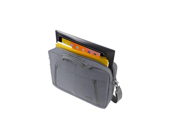 Сумка для ноутбука Case Logic 14" Huxton Attache HUXA-214 Graphite (3204651), зображення 5 Сумка для ноутбука Case Logic 14" Huxton Attache HUXA-214 Graphite (3204651), зображення 5