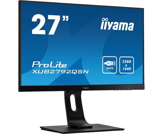 Монитор iiyama XUB2792QSN-B1, изображение 2 Монитор iiyama XUB2792QSN-B1, изображение 2