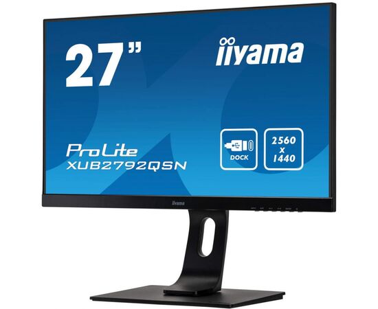 Монитор iiyama XUB2792QSN-B1, изображение 3 Монитор iiyama XUB2792QSN-B1, изображение 3