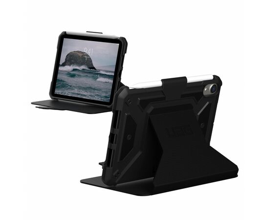 Чехол для планшета Uag Apple iPad mini (2021) Metropolis, Black (123286114040), изображение 2 Чехол для планшета Uag Apple iPad mini (2021) Metropolis, Black (123286114040), изображение 2