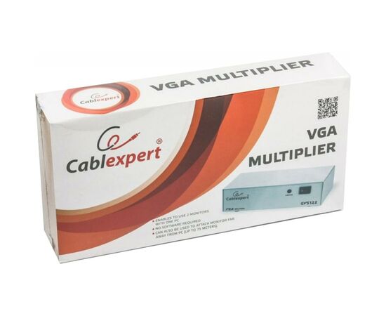 Разветвитель Cablexpert VGA на 2 порта (GVS122), изображение 3 Разветвитель Cablexpert VGA на 2 порта (GVS122), изображение 3