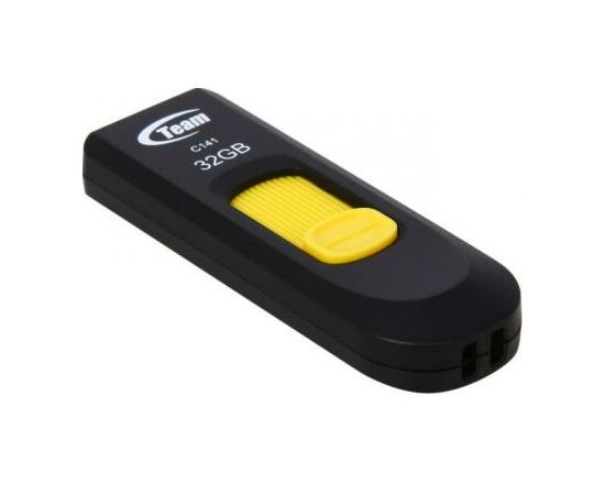 USB флеш накопитель Team 32GB Team C141 Yellow USB 2.0 (TC14132GY01), изображение 2 USB флеш накопитель Team 32GB Team C141 Yellow USB 2.0 (TC14132GY01), изображение 2