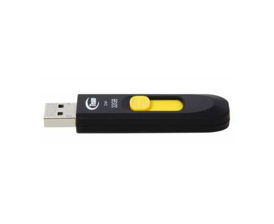 USB флеш накопитель Team 32GB Team C141 Yellow USB 2.0 (TC14132GY01), изображение 3 USB флеш накопитель Team 32GB Team C141 Yellow USB 2.0 (TC14132GY01), изображение 3