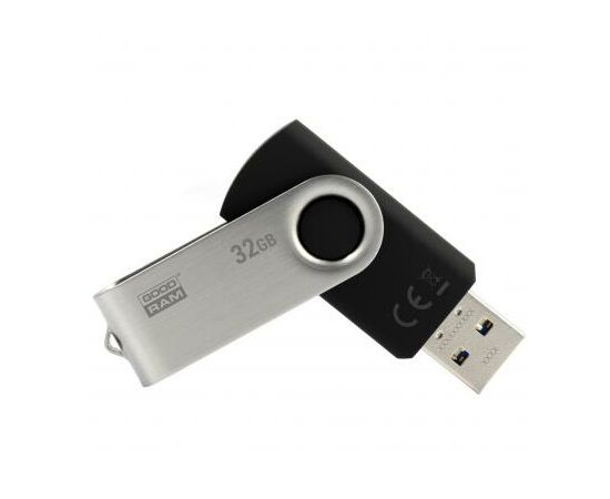 USB флеш накопичувач Goodram 32GB UTS3 Twister Black USB 3.0 (UTS3-0320K0R11)