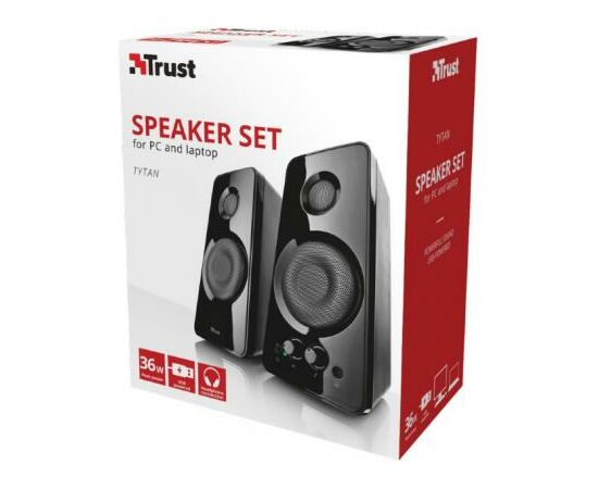 Акустическая система Trust Tytan 2.0 Speaker Set. Black (21560), изображение 5 Акустическая система Trust Tytan 2.0 Speaker Set. Black (21560), изображение 5
