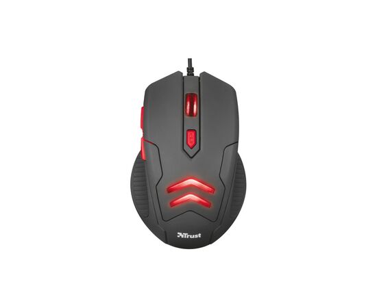 Мышка Trust Ziva Gaming mouse with Mouse pad (21963), изображение 4 Мышка Trust Ziva Gaming mouse with Mouse pad (21963), изображение 4
