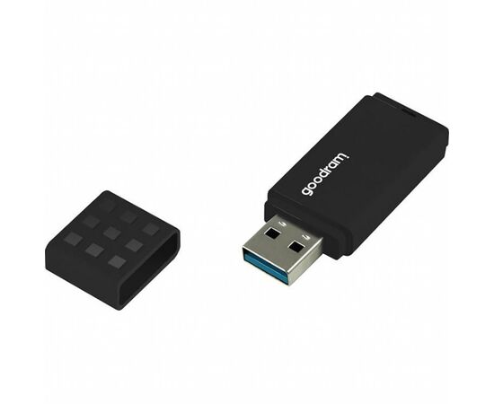 USB флеш накопитель Goodram 128GB UME3 Black USB 3.0 (UME3-1280K0R11), изображение 2 USB флеш накопитель Goodram 128GB UME3 Black USB 3.0 (UME3-1280K0R11), изображение 2