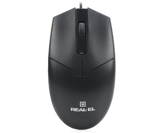 Мышка REAL-EL RM-208 USB Black, изображение 6 Мышка REAL-EL RM-208 USB Black, изображение 6