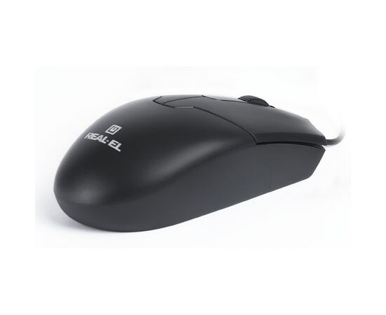 Мышка REAL-EL RM-208 USB Black, изображение 7 Мышка REAL-EL RM-208 USB Black, изображение 7