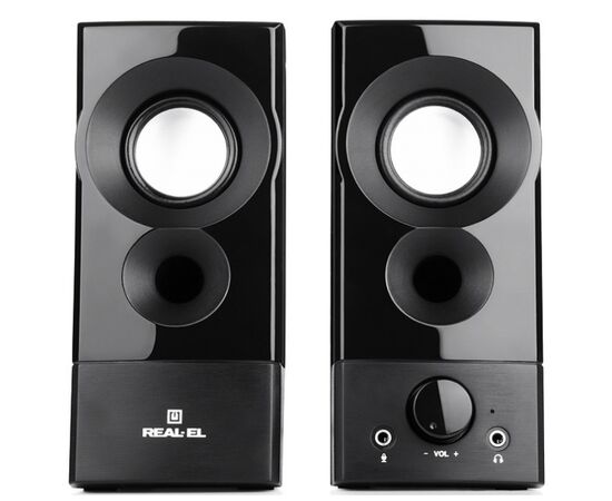 Акустическая система REAL-EL S-90 Black, изображение 2 Акустическая система REAL-EL S-90 Black, изображение 2