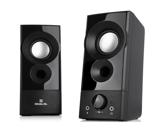 Акустическая система REAL-EL S-90 Black, изображение 5 Акустическая система REAL-EL S-90 Black, изображение 5