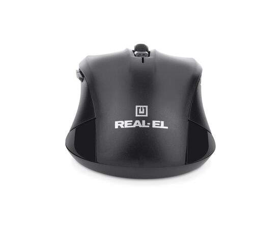 Мышка REAL-EL RM-307 Wireless Black, изображение 4 Мышка REAL-EL RM-307 Wireless Black, изображение 4