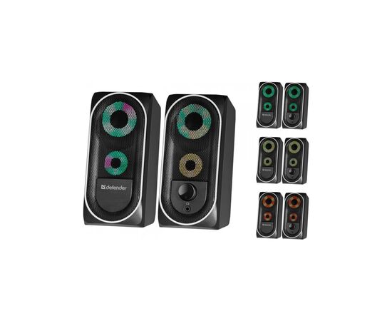 Акустическая система Defender Solar 2 Black (65402), изображение 4 Акустическая система Defender Solar 2 Black (65402), изображение 4