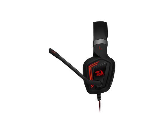 Наушники Redragon Muses 2 USB Black-Red (77909), изображение 5 Наушники Redragon Muses 2 USB Black-Red (77909), изображение 5
