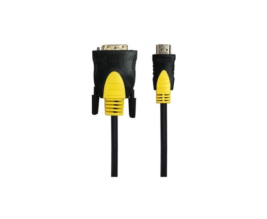 Кабель мультимедийный HDMI to DVI 1.8m 2-side V1.3 19-pin Maxxter (CCBP-HDMI-DVI-1.8)