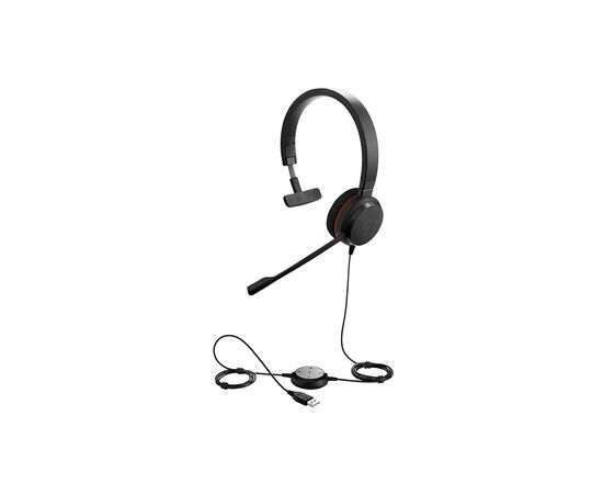 Наушники Jabra Evolve 30 MS Mono (5393-823-309), изображение 2 Наушники Jabra Evolve 30 MS Mono (5393-823-309), изображение 2
