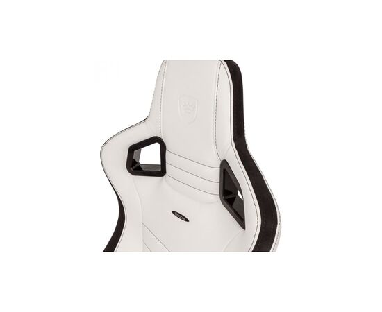 Крісло ігрове Noblechairs Epic White/Black (NBL-PU-WHT-001), зображення 2 Крісло ігрове Noblechairs Epic White/Black (NBL-PU-WHT-001), зображення 2