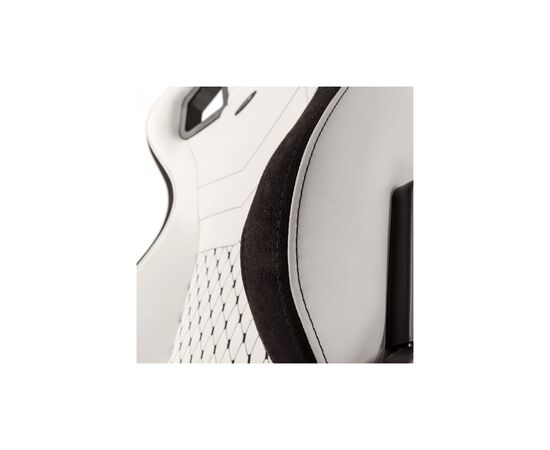 Крісло ігрове Noblechairs Epic White/Black (NBL-PU-WHT-001), зображення 3 Крісло ігрове Noblechairs Epic White/Black (NBL-PU-WHT-001), зображення 3
