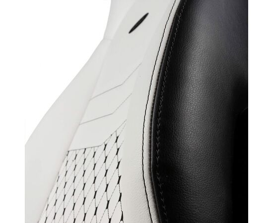 Крісло ігрове Noblechairs Icon White/Black (NBL-ICN-PU-WBK), зображення 3 Крісло ігрове Noblechairs Icon White/Black (NBL-ICN-PU-WBK), зображення 3