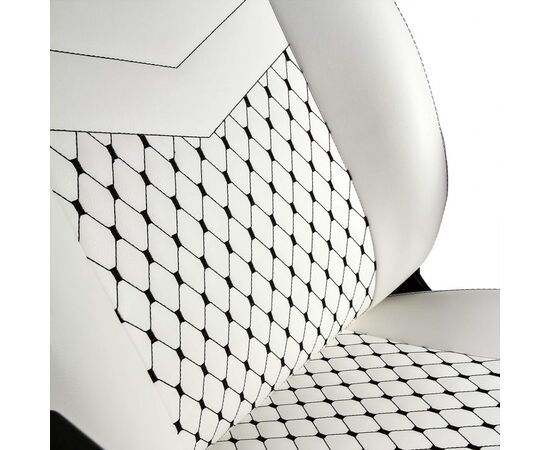 Крісло ігрове Noblechairs Icon White/Black (NBL-ICN-PU-WBK), зображення 4 Крісло ігрове Noblechairs Icon White/Black (NBL-ICN-PU-WBK), зображення 4