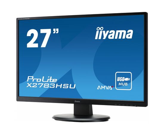 Монітор iiyama X2783HSU-B6, зображення 3 Монітор iiyama X2783HSU-B6, зображення 3