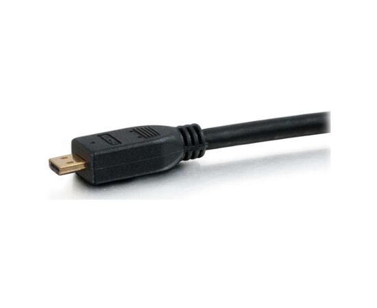 Кабель мультимедійний HDMI micro to HDMI 0.5m C2G (CG82026), зображення 4 Кабель мультимедійний HDMI micro to HDMI 0.5m C2G (CG82026), зображення 4