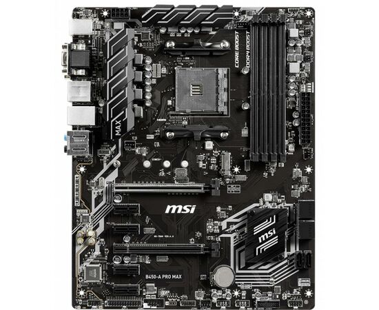 Материнская плата MSI B450-A PRO MAX, изображение 2 Материнская плата MSI B450-A PRO MAX, изображение 2