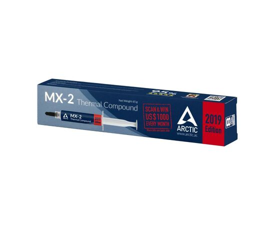 Термопаста Arctic MX-2. 65г (ACTCP00006B), изображение 2 Термопаста Arctic MX-2. 65г (ACTCP00006B), изображение 2