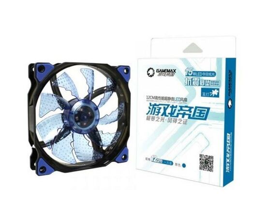 Кулер для корпуса Gamemax GMX-AF12B, изображение 7 Кулер для корпуса Gamemax GMX-AF12B, изображение 7