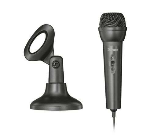 Мікрофон Trust All-round Microphone 3.5mm Black (22462), зображення 2 Мікрофон Trust All-round Microphone 3.5mm Black (22462), зображення 2