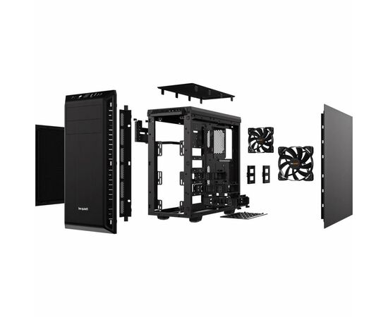 Корпус Be quiet! Pure Base 600 Black (BG021), изображение 9 Корпус Be quiet! Pure Base 600 Black (BG021), изображение 9