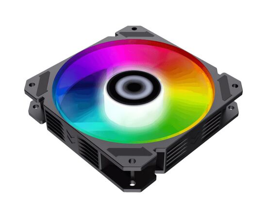 Кулер для корпуса Gamemax FN-12Rainbow-C9, изображение 4 Кулер для корпуса Gamemax FN-12Rainbow-C9, изображение 4