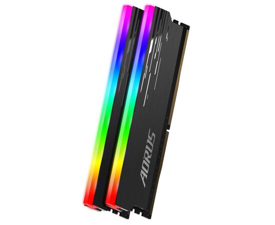 Модуль памяти для компьютера DDR4 16GB (2x8GB) 3333 MHz AORUS RGB Fusion 2.0 Memory boost GIGABYTE (GP-ARS16G33), изображение 2 Модуль памяти для компьютера DDR4 16GB (2x8GB) 3333 MHz AORUS RGB Fusion 2.0 Memory boost GIGABYTE (GP-ARS16G33), изображение 2