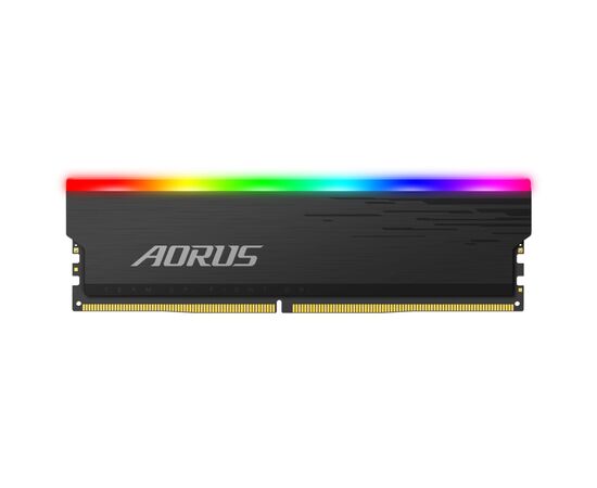Модуль памяти для компьютера DDR4 16GB (2x8GB) 3333 MHz AORUS RGB Fusion 2.0 Memory boost GIGABYTE (GP-ARS16G33), изображение 3 Модуль памяти для компьютера DDR4 16GB (2x8GB) 3333 MHz AORUS RGB Fusion 2.0 Memory boost GIGABYTE (GP-ARS16G33), изображение 3